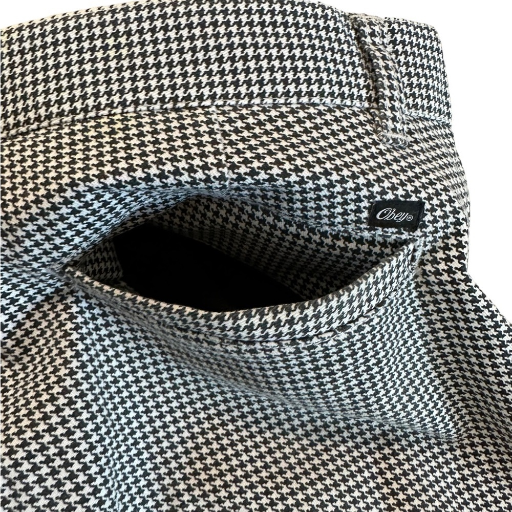 Obey Houndstooth Pants Size 32 - Picture 7 of 17